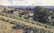 From the Hill,Giverny (nn02), Theodore Robinson